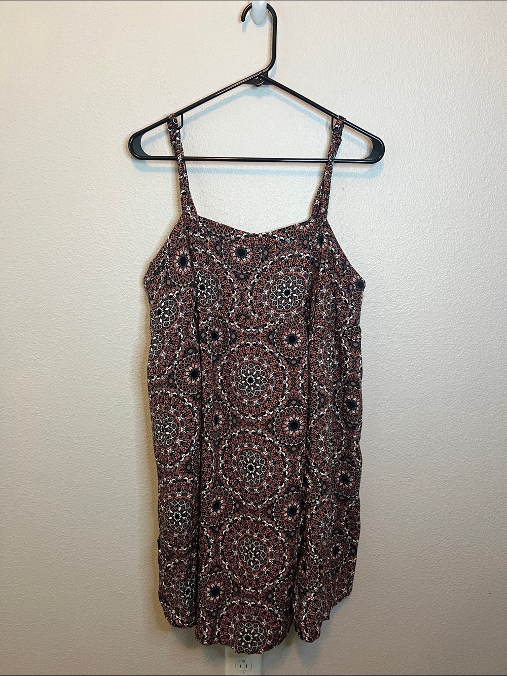 Torrid Tunic Tank Top Orange Floral Size 00/10